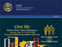 Tablet Screenshot of clintweb.net